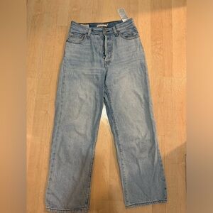Levi's Ribcage Straight Jeans Size 26